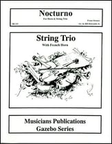 NOCTURNO STRING TRIO WITH FRENCH HORN cover